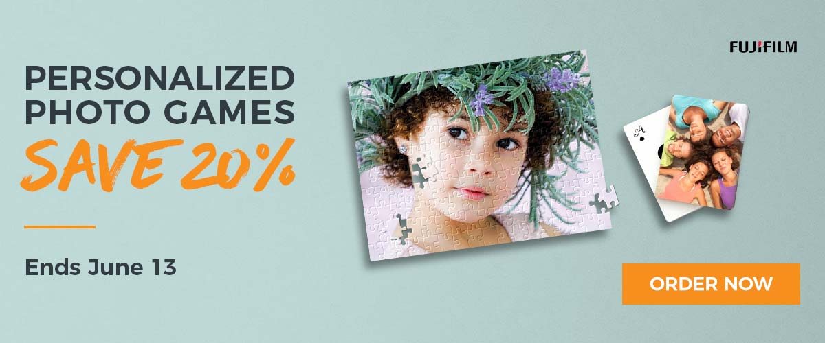 Save 20% off Personalized Photo Games - Ends June 13