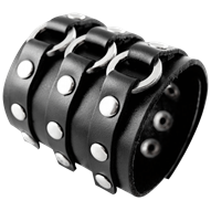 Ringed Gothic Wrist Cuff