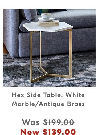 Hex Side Table 