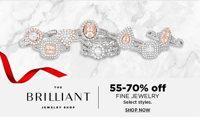 55 to 70% off fine jewelry. shop now.