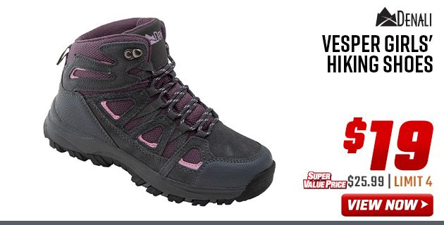 Denali Vesper Girls' Hiking Shoes