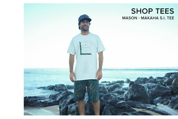 Mason in the Makaha S.I. Tee - Shop New Tees