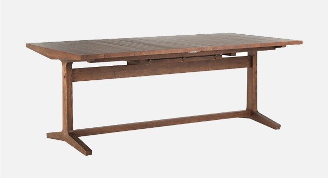 PARKER 8 - 12 Seat Walnut Stain Extending Dining Table £995.00
