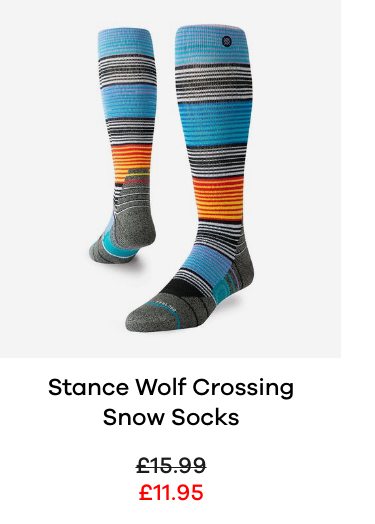 Stance Wolf Crossing Snow Socks