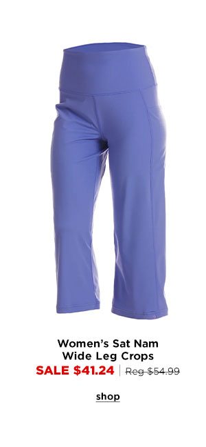 Women's Sat Nam Wide Leg Crops - Click to Shop