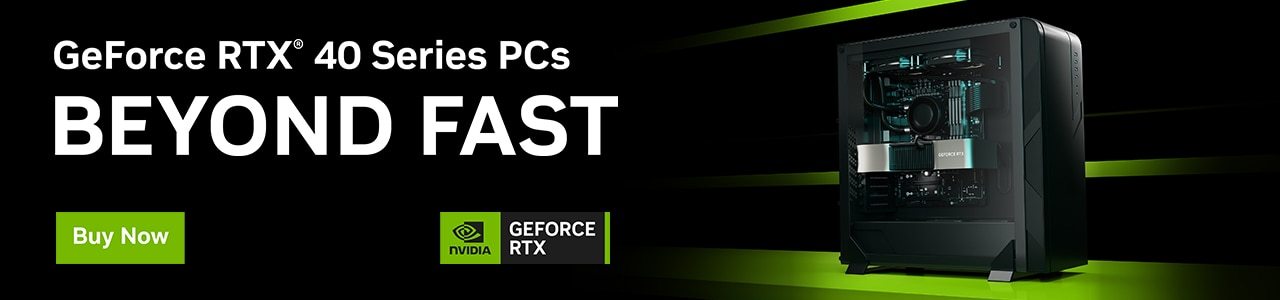 NVIDIA Geforce RTX 40 Series PCs - buy Now