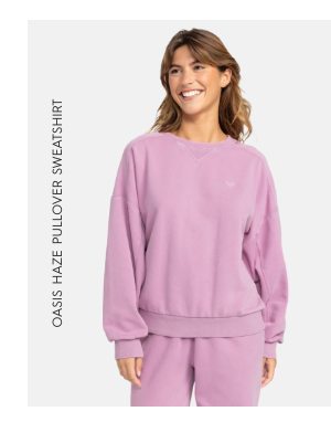 Oasis Haze Pullover Sweatshirt