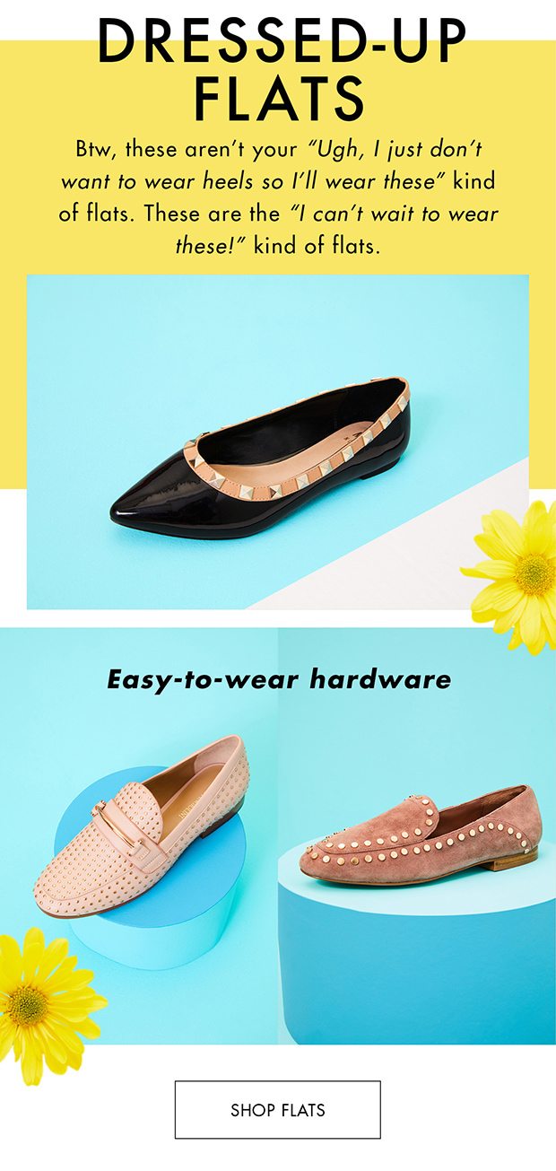 DRESSED-UP FLATS |SHOP FLATS|