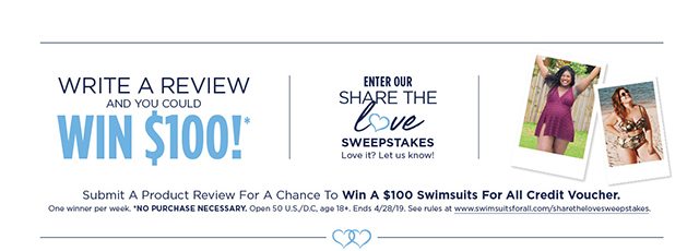 Enter Our Share The Love Sweepstakes