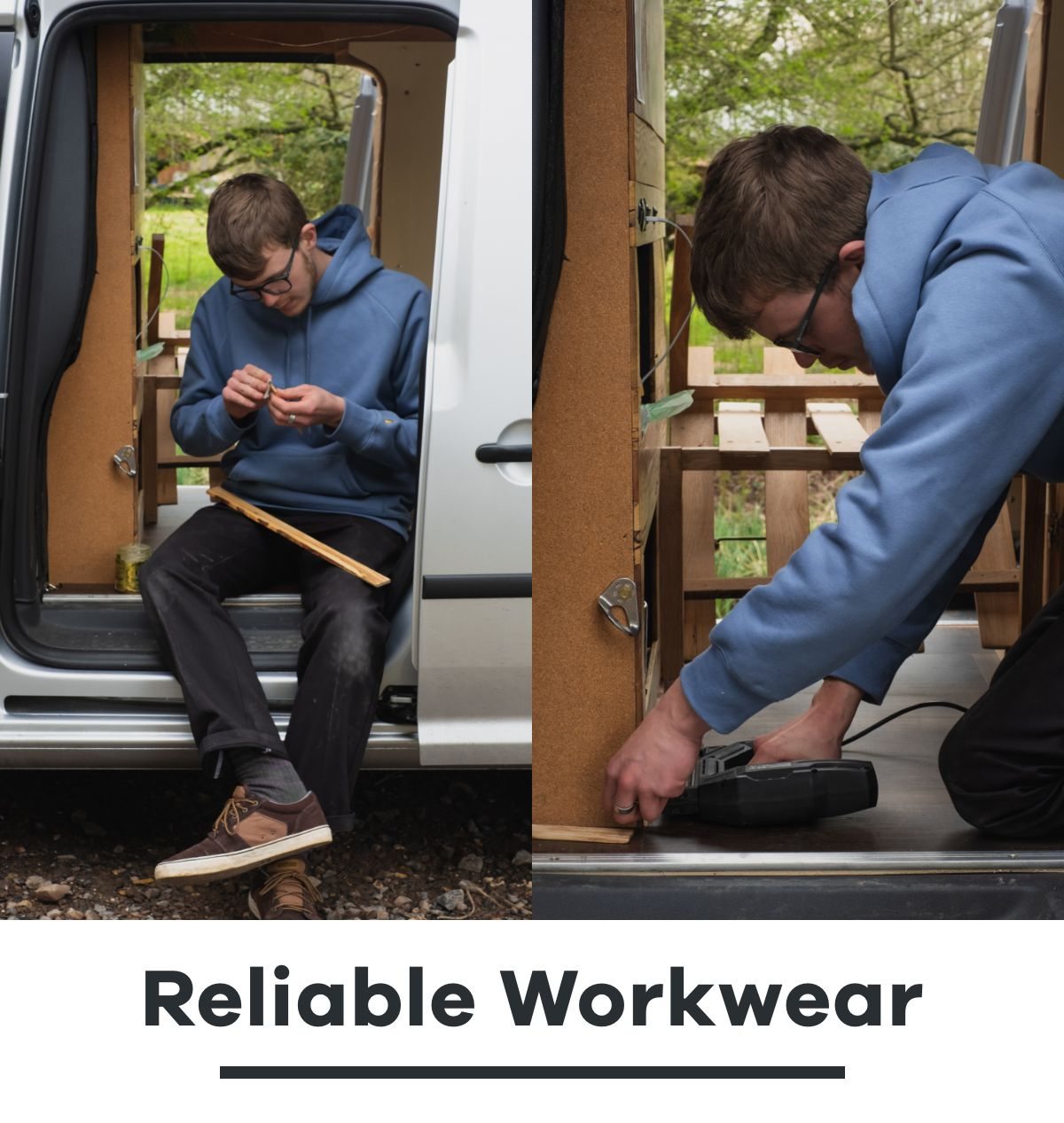 Reliable workwear van-life