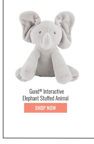 Gund Interactive Elephant Stuffed Animal