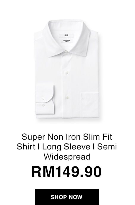 Super Non Iron Slim Fit Shirt | Long Sleeve | Semi Widespread