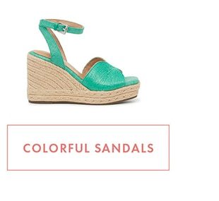 COLORFUL SANDALS