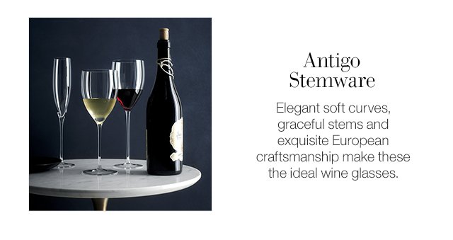 Antigo Stemware