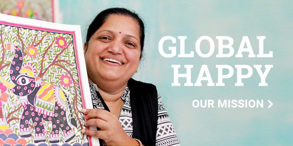 GlOBAL HAPPY - our mission.