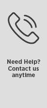 Need Help? Contact us anytime.
