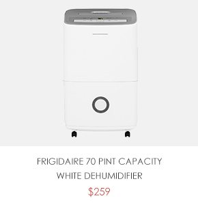 Shop Shop Frigidaire 70 Pint Capacity White Dehumidifier