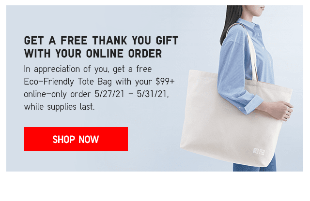 BODY1 - GET A FREE THANK YOU GIFT WITH YOUR ONLINE ORDER