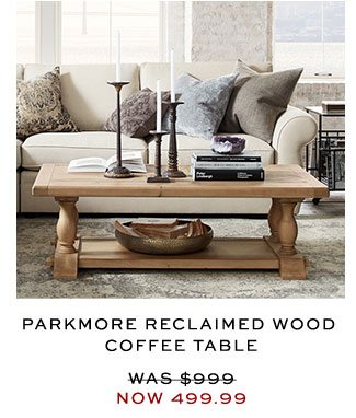 PARKMORE RECLAIMED WOOD COFFEE TABLE