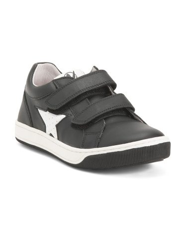 Leather Minds Star Sneakers (Toddler, Lit...