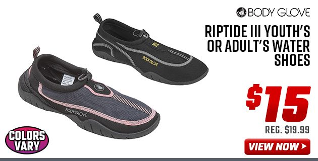 Body Glove Riptide III Youth's or Adult's Water Shoes