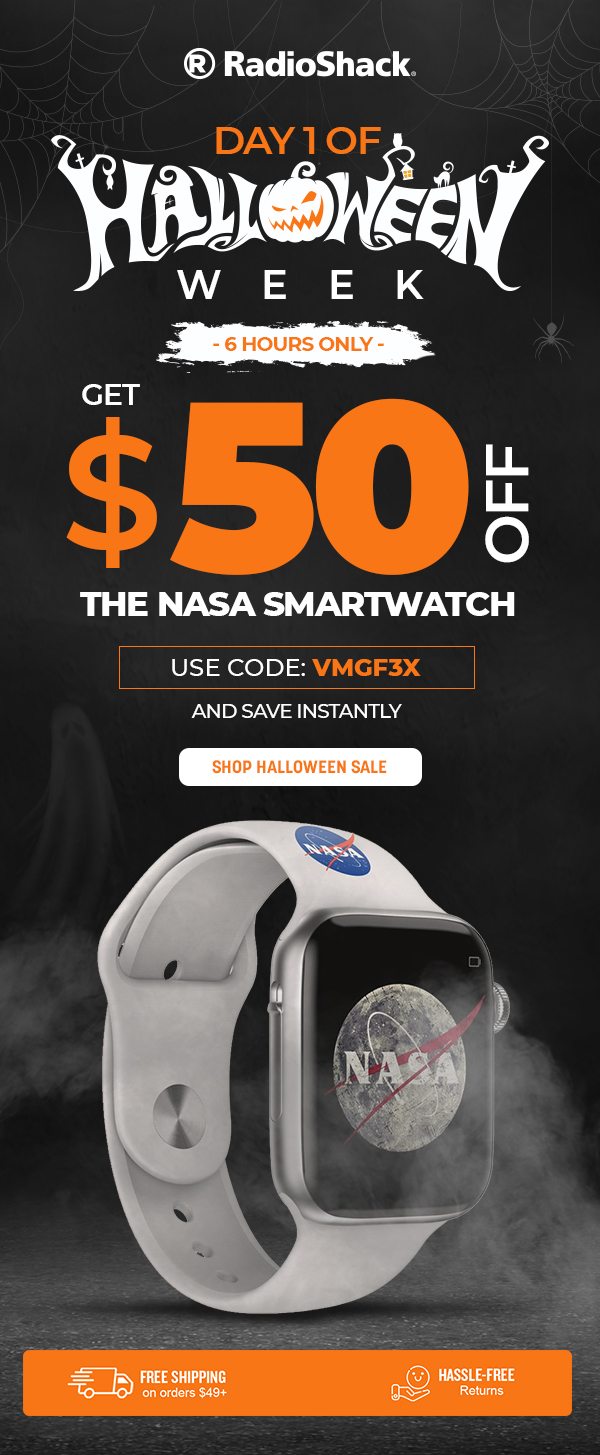 Get $50 Off the NASA Smartwatch