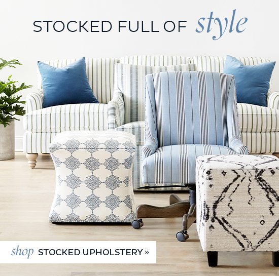 Stocked Upholstery