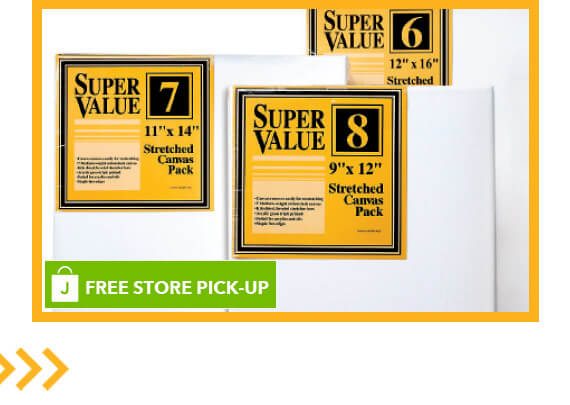 Image of Super Value Canvas Pack. Buy online pickup in-store.