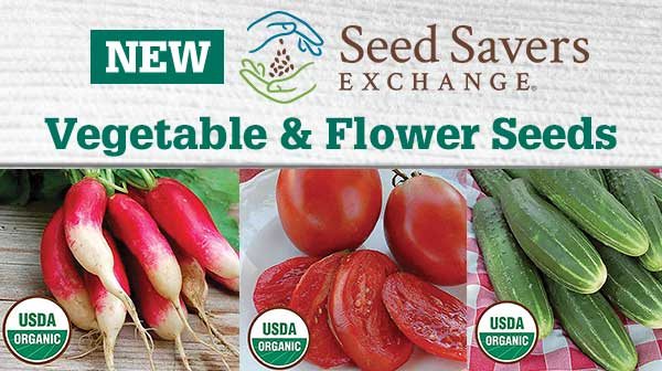 NEW Vegetable & Flower Seeds from Seed Savers Exchange