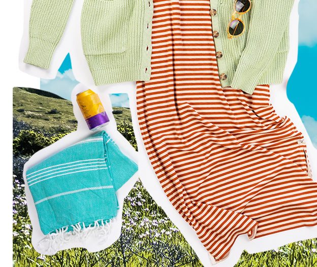 Park Tunes: Piru Henley Midi Dress