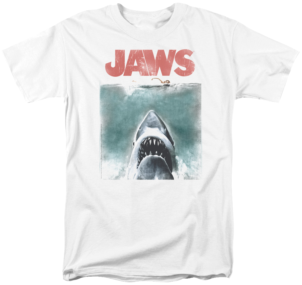 Vintage Movie Poster Jaws Shirt