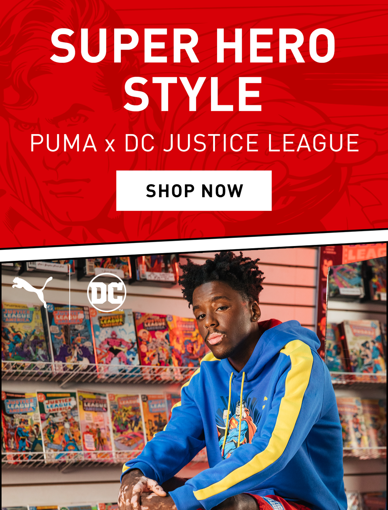 SUPER HERO STYLE | PUMA x DC JUSTICE LEAGUE | SHOP NOW