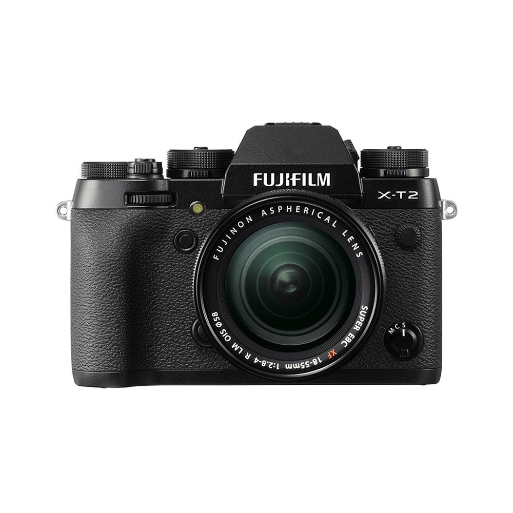 FUJIFILM X-T2 BLACK W/XF 18-55F2.8-4 OI