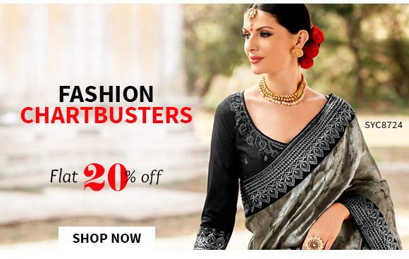 EOSS: Fashion Chartbusters at Flat 20% Off. Shop!
