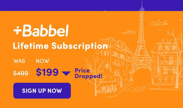 Babble Lifetime Subscription | Sign Up Now 