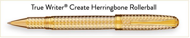 Shop True Writer Create Herringbone Rollerball