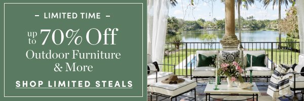 Up to 70 Percent Off Outdoor Furniture and More