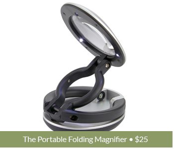 The Portable Folding Magnifier