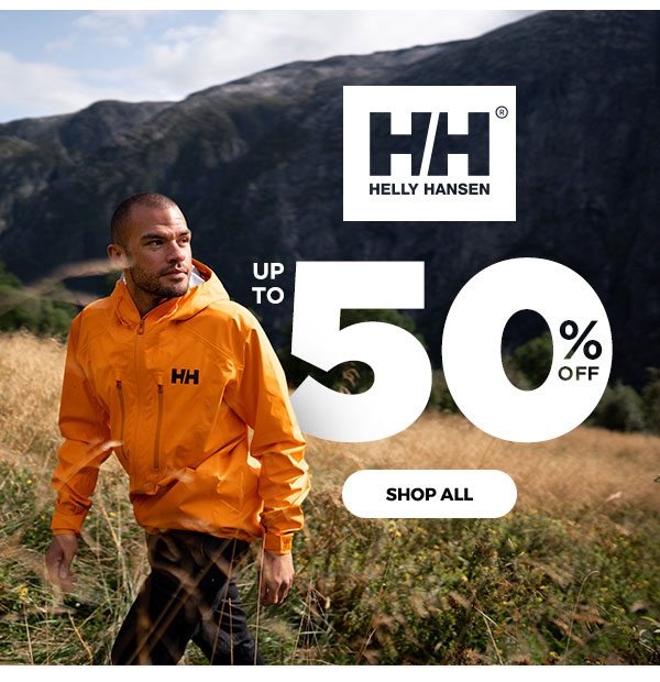 Up to 50% OFF Helly Hansen - Click to Shop All