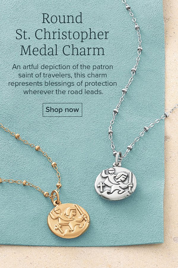 james avery st christopher medal