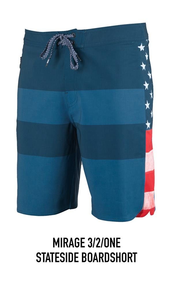 MIRAGE 3/2/ONE STATESIDE BOARDSHORT