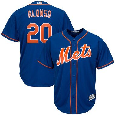 Pete Alonso New York Mets Majestic Alternate Official Cool Base Player Jersey - Royal