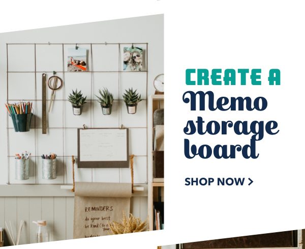Create a memo storage board.
