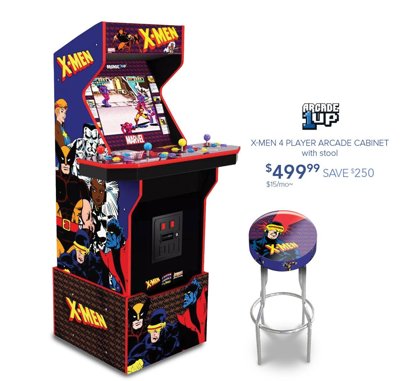 X-men-Arcade-cabinet