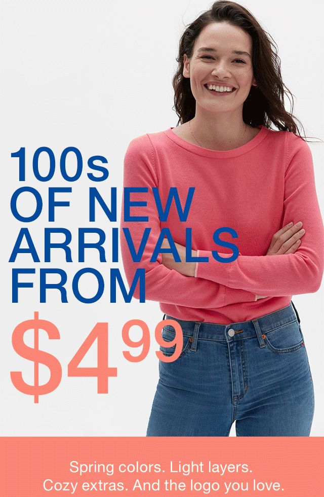 100s of new arrivals