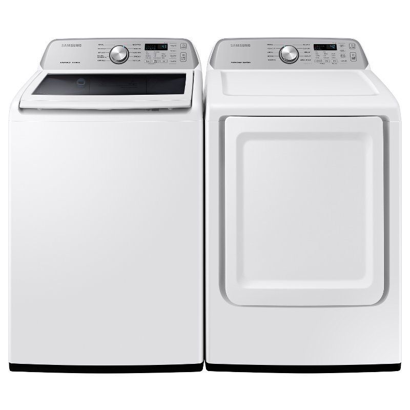 Samsung Electric Laundry Pair - White 3400