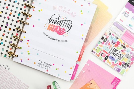 Happy Planner Healthy Hero.