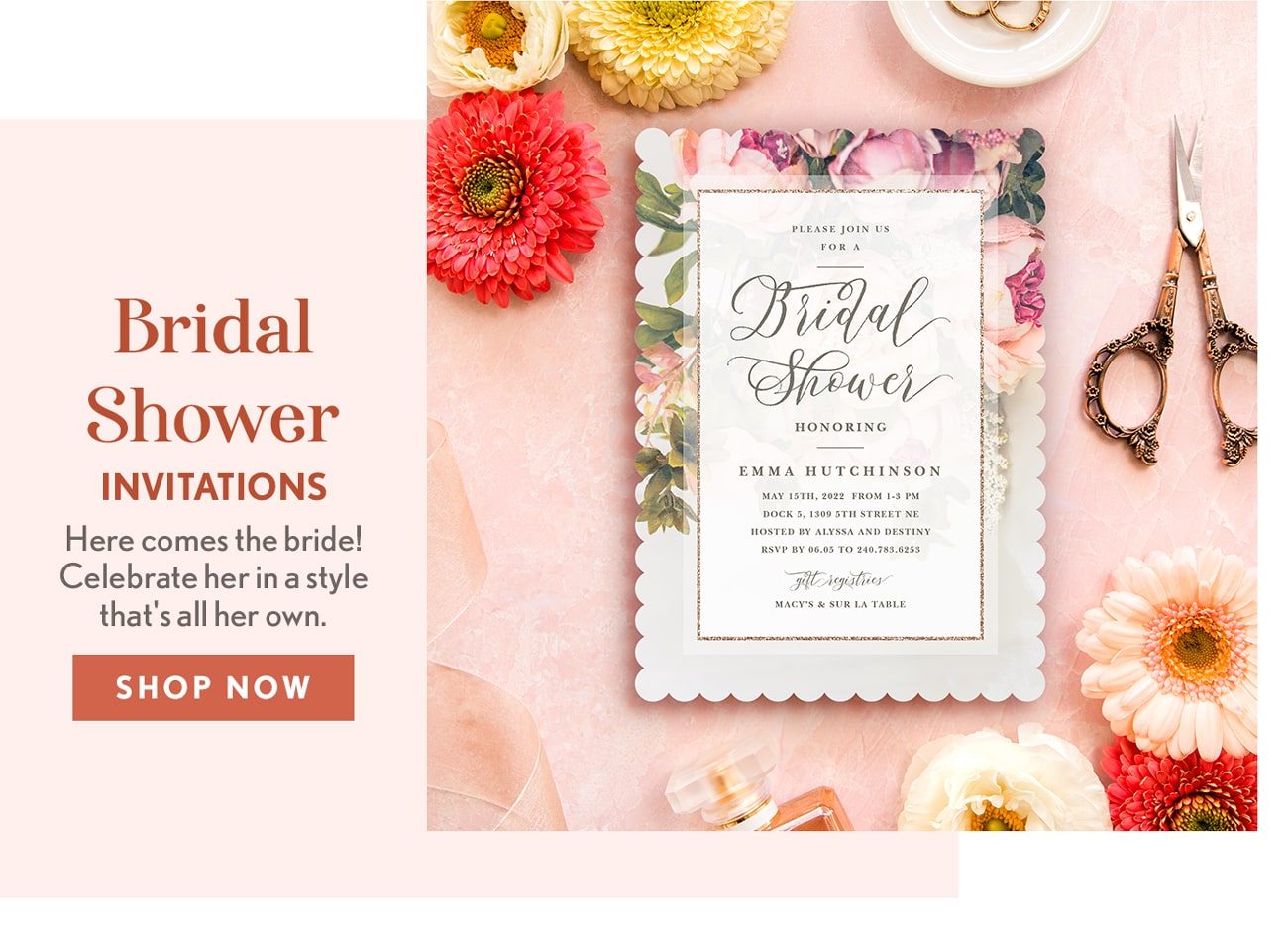 Bridal Shower Invitations | Shop Now