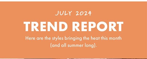 TREND REPORT