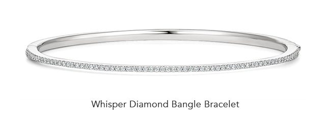 Whisper Diamond Bangle Bracelet